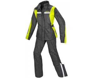 Spidi Touring Rain Kit Tuta da pioggia da moto da donna a due pezzi, giallo, Taglia XS