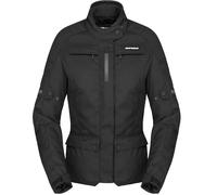 Spidi Traveler 3 Dark Edition impermeabile Giacca tessile moto da donna, nero, taglia S per donne