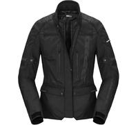 Spidi Traveler 3 Evo H2Out impermeabile Giacca tessile moto da donna, nero, Taglia L