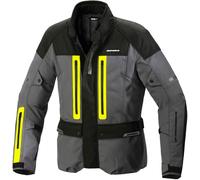 Spidi Traveller 3 H2Out Giacca tessile moto, nero/giallo, Taglia M