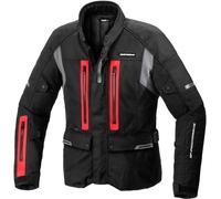 Spidi Traveller 3 H2Out Giacca tessile moto, nero/rosso, Taglia M