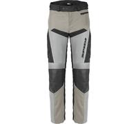Spidi Vent Pro Pantaloni in pelle da moto, Nero/Ghiaccio, Taglia 52