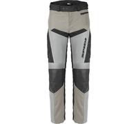 Spidi Vent Pro Pantaloni in pelle da moto, Nero/Ghiaccio, Taglia 58