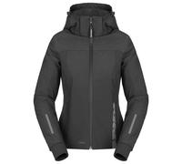 Spidi H2Out II impermeabile Felpa con cappuccio da moto da donna, nero, taglia XS per donne
