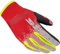 Spidi X-Knit Guanti da moto, nero-rosso, taglia 2XL per maschi