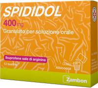 Spididol 400 mg - Granulato gusto albicocca - 12 bustine