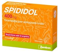 Spididol 400 mg Granulato Per Soluzione Orale Aroma Albicocca 12 bustine
