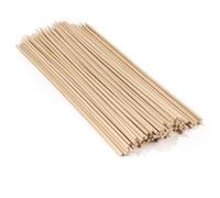 Spiedini di Bambù Extra Lunghi - 76 cm, 5 mm di Spessore, Spiedini Sicuri per Arrostire Marshmallow, Confezione da 100 per Campeggio & Giardino(300 pcs,35 cm x 0.5 cm)