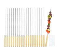 Spiedini for kebab, 20 pezzi spiedini for barbecue in acciaio inox for, for, accessori for la cucina di casa