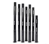 Spiedini in alluminio per bicicletta, compatibilità 12/15 mm, adatti per modelli di biciclette da 100/110/142/148 mm (12 x 175 mm)