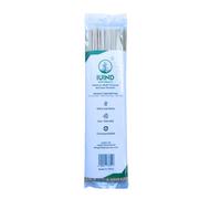 Spiedini in bambù da 50 cm, spessore 5 mm, confezione da 100, bastoncini lunghi per kebab, grigliate, arrosti e artigianato, resistenti, ecologici, 100% naturali e compostabili IUIND NATURALS