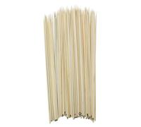 Spiedini in legno per falò, 100 pezzi, naturale, 100 cm x Ø 6 mm