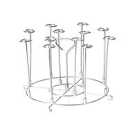 Spiedini per friggitrice ad aria, per grigliare verticalmente, per ninja/Philips/Cosori/Instant Pot (12 spiedini, altezza alta)