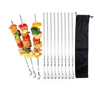 Spiedini per Grigliata Bastoncini Lunghi e in Acciaio Inossidabile da BBQ