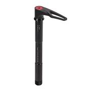 Spiedino per asse passante anteriore da 15 mm, per mozzi a sgancio rapido, con maniglia girevole regolabile, forcelle per Rockshox (L: 158 mm)