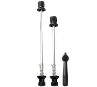 Spiedino Pieghevole - Mozzo Anteriore e Posteriore, di Sicurezza a sgancio rapido, ASSE Rimovibile in Lega di Alluminio, componente Bicicletta, aggiornamento per Bici da Corsa antifurto