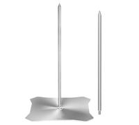 Spiedino Verticale: Spiedino Per Barbecue In Acciaio Inossidabile, Supporto Per Pollo Kebab, Griglia Per Forno Per Barbecue, Strumento Per Grigliate All'aperto | Supporto Per La Cottura Uniforme Del C