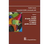 Spiegazioni di diritto processuale civile. Le tutele (di merito, sommarie ed esecutive) e il rapporto giuridico processuale (Vol. 1)
