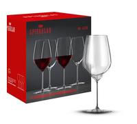 Spiegelau Bicchieri da vino rosso, 679 ml, 4 pezzi, Hi-Lite, 1750477, bordeaux, in cristallo, bicchieri da vino rosso, lavabili in lavastoviglie