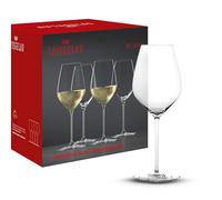 Spiegelau Bicchieri da vino universali 510 ml, 4 pezzi, Hi-Lite, 1750471, bicchieri da vino in cristallo per vino rosso e bianco, lavabili in lavastoviglie
