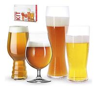 Spiegelau Craft Beer Tasting Kit Glasses Bicchieri da Birra Moderni in Cristallo Senza Piombo, Lavabili in lavastoviglie, qualità Professionale, Set Regalo, Classico, 4 unità (Confezione da 1)