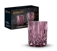 Spiegelau & Nachtmann 104244 - Set di 2 bicchieri da whisky, in cristallo rosa, 295 ml, colore: Berry, Noblesse Vintage
