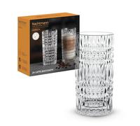 Spiegelau & Nachtmann, 2 bicchieri da latte macchiato in cristallo 434 ml, colore etnico Barista 104903