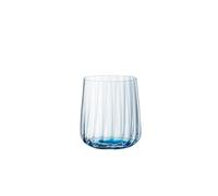 Spiegelau & Nachtmann, 4453165 - Set di 2 bicchieri in cristallo blu oceano, 340 ml, stile di vita
