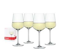 Spiegelau & Nachtmann 4670182 - Set di 4 Bicchieri da Vino Bianco in Cristallo, 440 ml, Colore: Trasparente