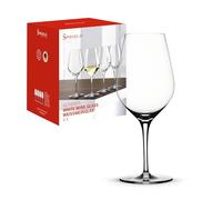 Spiegelau & Nachtmann - Bicchieri da Vino e Decanter, Serie Authentis, Weißweinglas, Set da 4