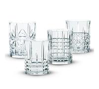 NACHTMANN Highland Bicchiere Tumbler da Whisky Set 4 Pezzi 345ml Cristallo