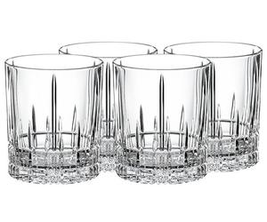 Spiegelau Perfect D.O.F. Tumbler Set di Bicchieri da Whisky/Rum 4 pezzi