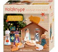 Spiegelburg Presepe In Legno - Magia Invernale Nel Bosco Natalizio - Presepe