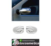 Spiegelkappen Spiegelabdeckung für Dacia Logan 2008-2013 Edelstahl Silber 2tlg