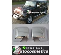 Spiegelkappen Spiegelabdeckung für Jeep Wrangler 2007-2018 ABS Chrom 2tlg