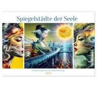 Spiegelstädte der Seele - Urbanes Labyrinth der Wahrnehmung (Wandkalender 2027 DIN A2 quer), CALVENDO Monatskalender: Eine Reise durch lebendiges, asiatisches urbanes Labyrinth.