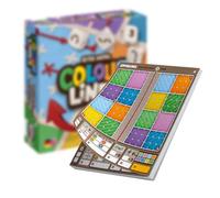 SPIEL DAS! Verlag - Blocco di ricambio Colour Lines - Blocco per gioco di dadi a partire dagli 8 anni in su