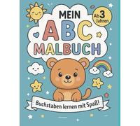 Spielerisch das Alphabet entdecken! Dieses Malbuch enthält alle 29 Buchstaben - von A bis Z , Ä, Ö und Ü - mit jeweils 3 bis 5 passenden Motiven zum ... Ü - spielerisch malen und lernen ab 3 Jahren