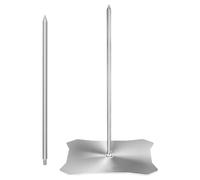 Spieß Für Grill - Spiedino Verticale In Acciaio Inossidabile, Supporto Per Carne Per Barbecue Per Forno E Griglia | Supporto Kebab Shawarma Per Tacos, Pollo E Campeggio All'aperto