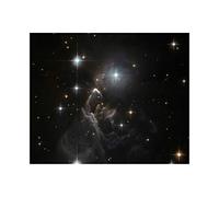 Spiffing Prints Hubble Telescope - Nebula in Taurus - Large - Semi Gloss - Framed