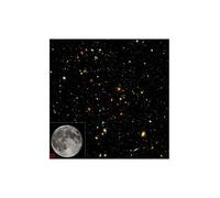 Spiffing Prints Hubble Telescope - Ultra Deep Field - Large - Semi Gloss - Unframed