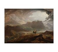 Spiffing Prints John Martin Macbeth - Large - Matte - Framed