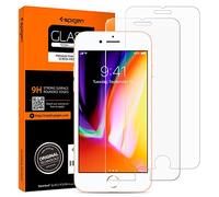 Spigen, 2Pezzi, Vetro Temperato iPhone 8 / iPhone 7, Glas.tR, 9H Durezza, Custodia Compatibile, Alta Reattività, Niente Bolle, Anti-impronta, Pellicola iPhone 8/7