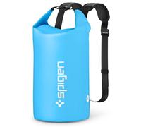 Spigen A630 Aqua Shield Set di Borsa Impermeabile IPX6 20L + 2L Dry Bag con Cinghia Regolabile Lungo - Mare Blu