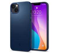 Spigen ACS04775. Guscio protettivo per Apple iPhone 14 Max in policarbonato, blu navy - Nouvo
