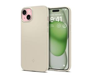 SPIGEN ACS06642 CUSTODIA per Apple iPhone 15 Plus, Beige