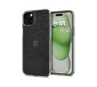 Spigen Cover Liquid Crystal Glitter Compatibile con iPhone 15 Plus - Crystal Quartz