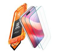 Spigen AlignMaster S Vetro Temperato [2P] iPhone 18 Pro Max, 17 Pro Max | Durezza 9H, Tocco ad alta sensibilità, Resistente ai graffi, Oleorepellente