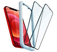 Spigen AlignMaster Vetro Temperato [2 Pezzi] per iPhone 12, iPhone 12 Pro