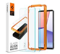 Spigen AlignMaster Vetro Temperato compatibile con Sony Xperia 1 VII, Xperia 1 VI, 2 Pezzi, Installazione Semplice con Cornice di Allineamento, Cristallino, Durezza 9H Pellicola prottetiva